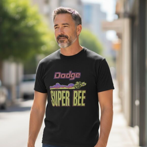 Dodge Super Bee Classic Retro Vintage Racing Mopar Unisex T-Shirt - Picture 1 of 7